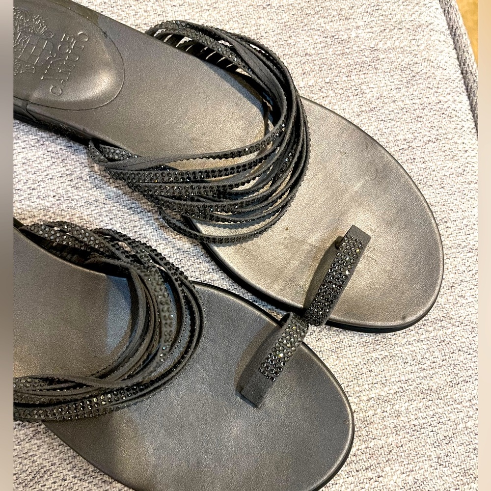 Vince Camuto Sparkle Steele Flats 8.5